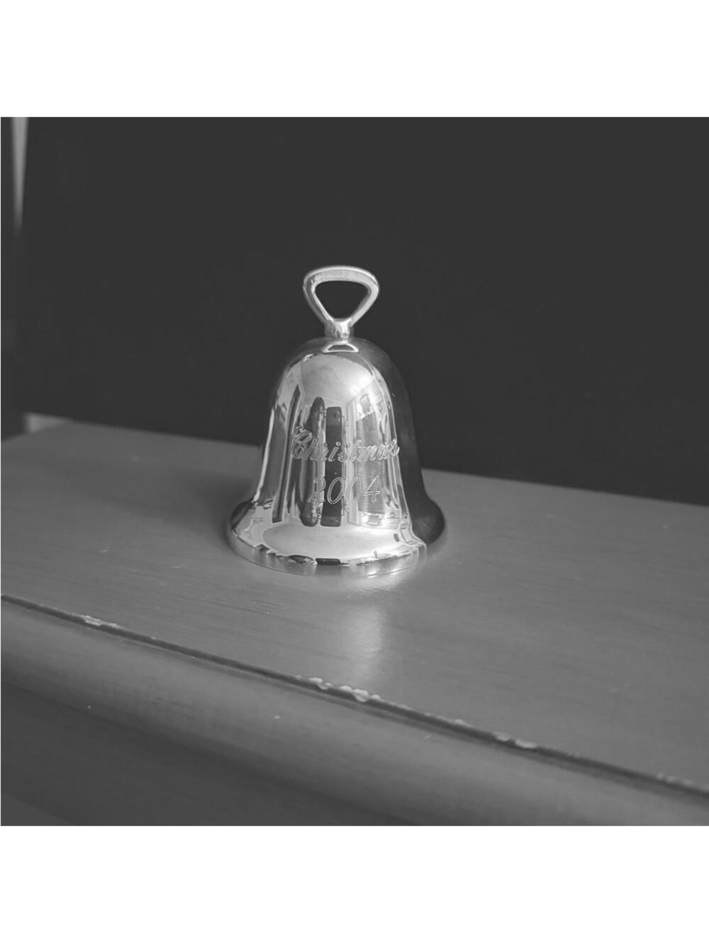 Reed & Barton collectible silver bell ornament 2004